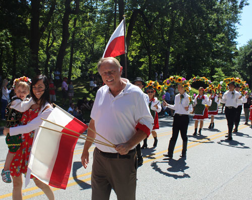 Parade of Flags at 2019 Cleveland One World Day - Polish